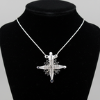 Two-Way Stylish Magnetic Star of Bethlehem Necklace