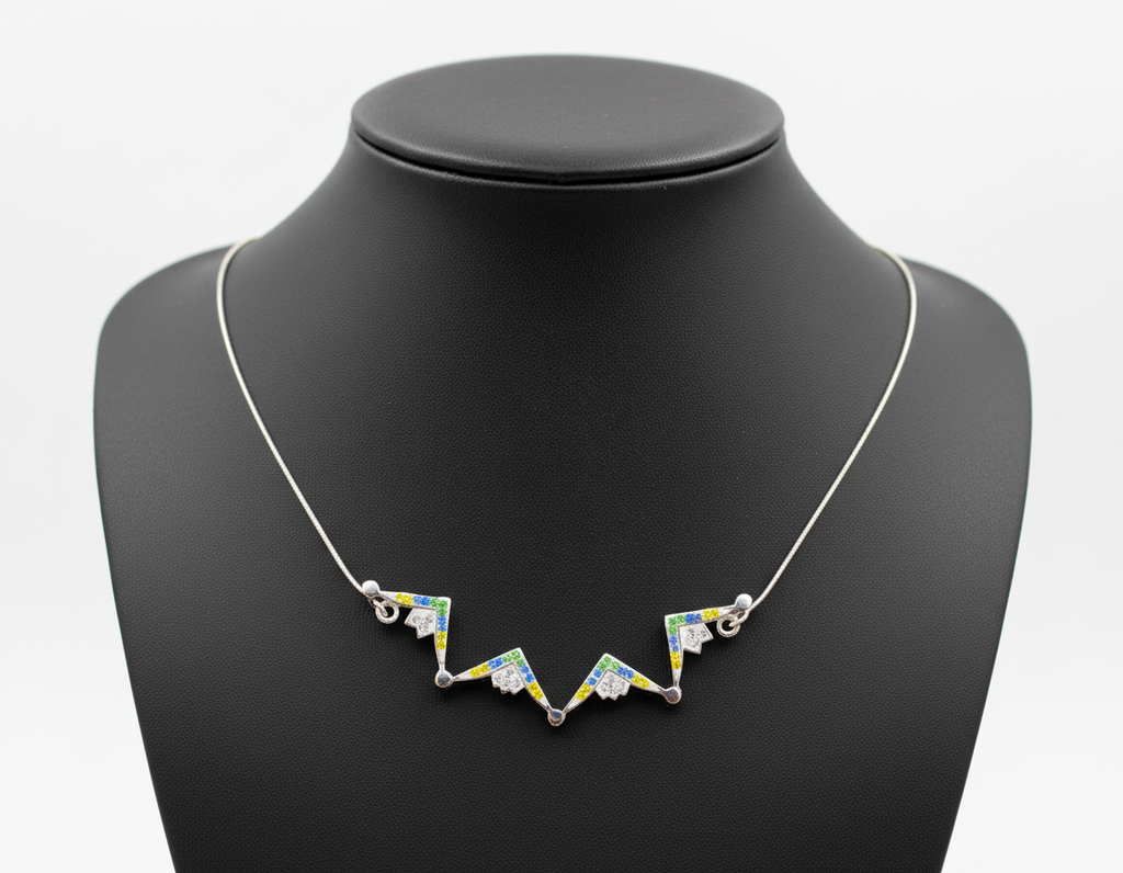 Two-Way Magnetic Star of Bethlehem Necklace