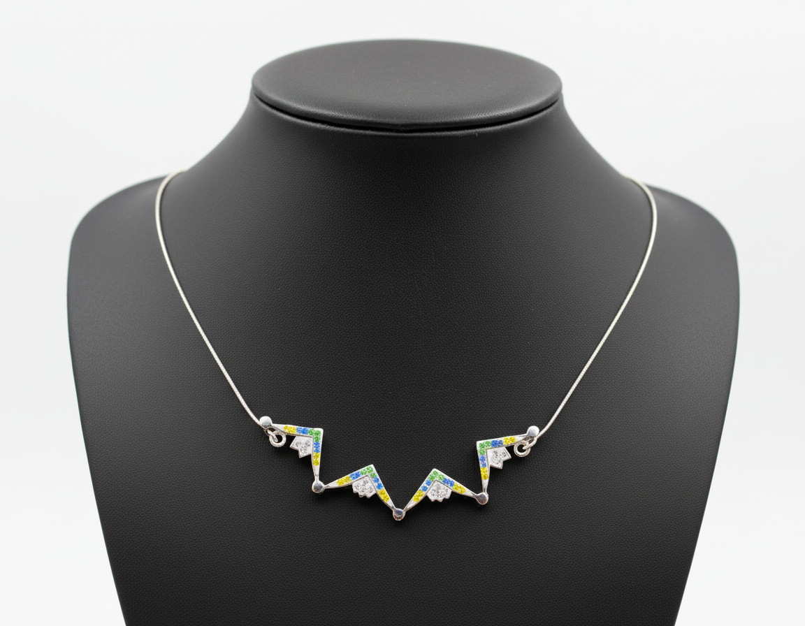 Two-Way Magnetic Star of Bethlehem Necklace