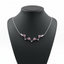 Two-Way Magnetic Star of Bethlehem Necklace (Pink Gemstones)