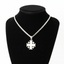 Sterling Silver Jerusalem Cross Necklace (S)