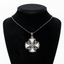 Jerusalem Cross Necklace with Gemstones (S), Sterling Silver Alisee Pattee