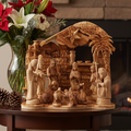 Unique Nativity Scene Set with Music Player, 13"  from Bethlehem