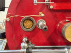 Beans turning behind the roaster sight glass