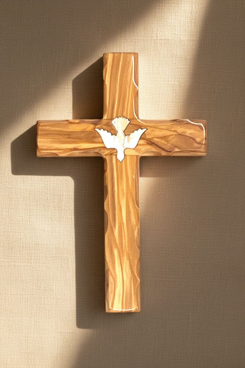Holy Spirit Wall Cross, 6.25"