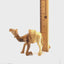 Carved Kneeling Camel with Harness, 5.1"