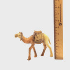 Carved Camel with Saddle, 5.1"