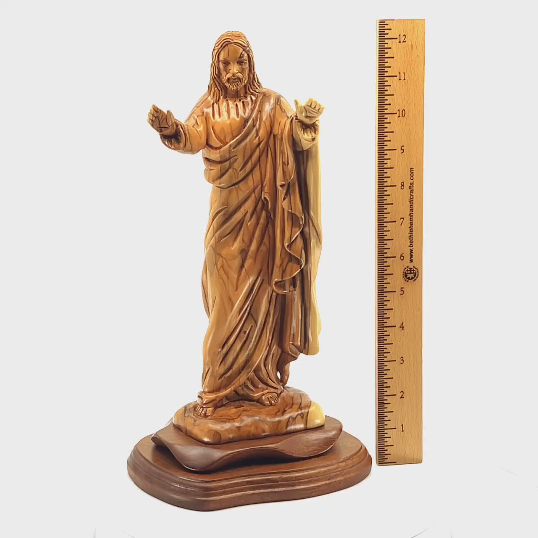 Blessed 2024 carved Olive wood