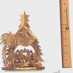 Nativity Set in Shape of Christmas with Music Player, 8.5"  from Holy Land