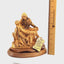Pieta Carving, Olive Wood Carving Statue from Bethlehem, 8.1"