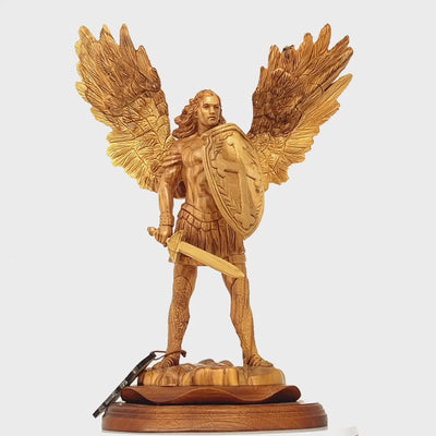 St. Micheal Angel Statue 15"