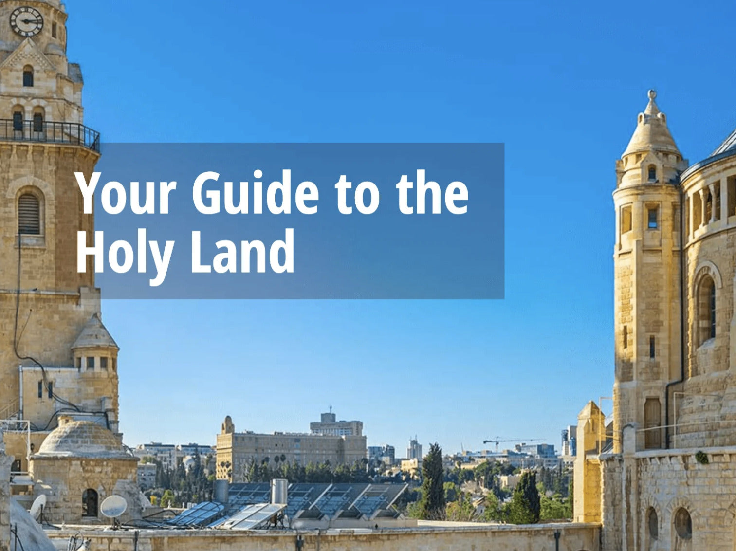 Christian Pilgrim Group Tours to the Holy Land, Denver to Bethlehem, Catholic Priest Lead Week Long Sight seeing Church and Sites of Jesus Christ