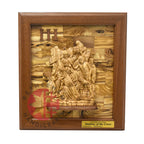 14 Stations of The Cross for Catholic Church, Olive Wood Carving Set