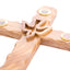 9.8" Cross with Holy Spirit Dove, Made from Olive Wood in Holy Land
