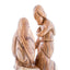 Olive Wood Holy Family Nativity (Abstract) - Statuettes - Bethlehem Handicrafts