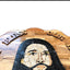 Jesus Stone Mosaic on Olive Wood Plaque