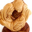 Holy Family Nativity Carving From the Holy Land, 7.9"
