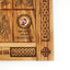 "Fourteen Stations of the Cross" Olive Wood Plaque, 16.3"