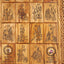 "Fourteen Stations of the Cross" Olive Wood Plaque, 16.3"