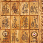 14 Stations of the Cross, 16.3" Olive Wood Plaque