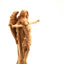 Jesus Christ "Crucified with Angel" Wooden Sculpture 11.4"