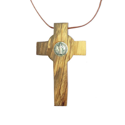 The Medal Crucifix of St. Benedict - Jewelry - Bethlehem Handicrafts