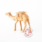 religious olive wood statue hand carved in Bethlehem, 5.9 inch detail of the carved base