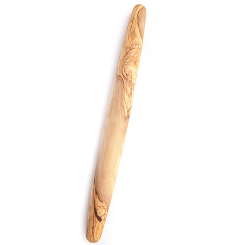 Religious gift from Bethlehem hand made in the Holy Land, 18.8 inch side angle of the olive wood sculpture