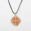 Olive Wood Jerusalem Cross Necklace