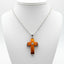 Yellow Cross Pendant Birthstones