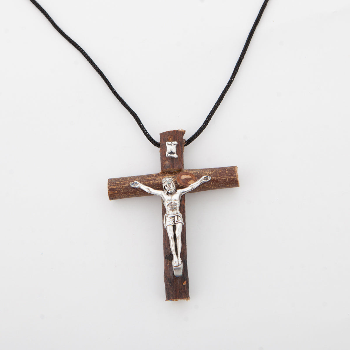 Wooden Cross Pendant Necklace Long for Woman Men Vintage Wood Christian  Fashion - Ótima BH