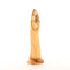 Virgin Mary with Holy Child (Abstract), 9.1" Carved from the Holy Land Olive Wood