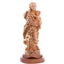 Madonna Virgin Mary w/ Child Jesus Christ, 14.25" Carved Wooden Statue