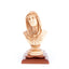 Bust of Virgin Mary's Head 10" , Wooden Sculpture from Holy Land