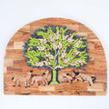 Tree of Life Mosaic, Wall Hanging Plaque from Bethlehem