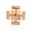 Jerusalem Wall Cross, Hand Made from Olive Wood