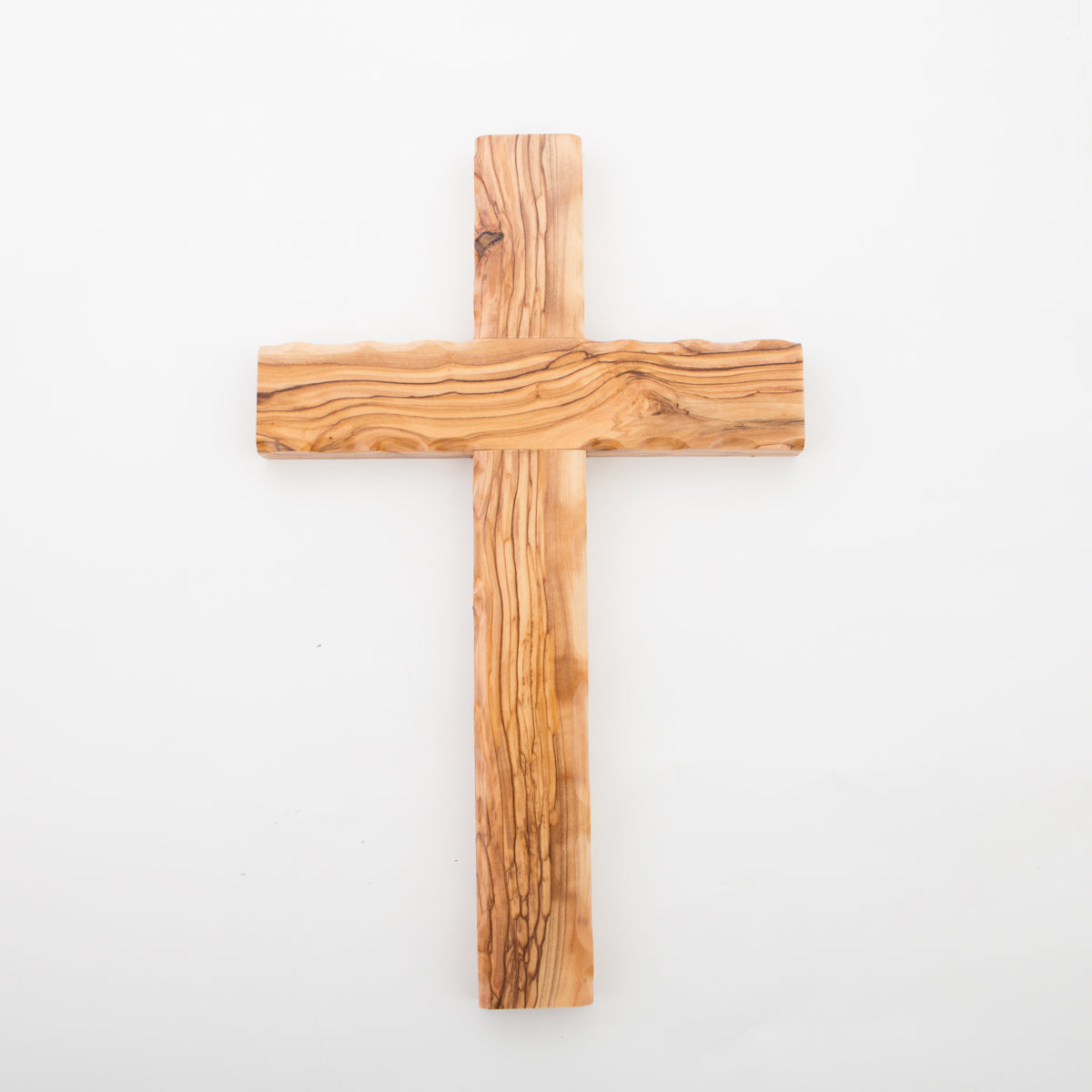 13.8" Wooden Hand Made Olive Wood Cross