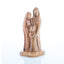 Figurine of Holy Family, 7.4" Hand Carved Olive Wood
