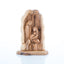 Manger with Holy Family, 7.5" Hand Carved Olive Wood
