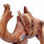Hand Carved Keeling Camel with Harness - Statuettes - Bethlehem Handicrafts