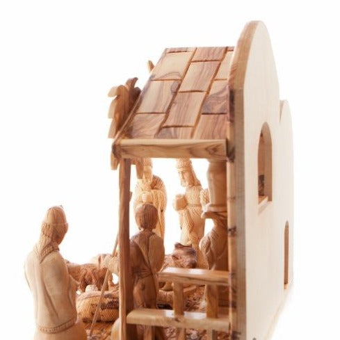 Hand Carved Nativity Set - Statuettes - Bethlehem Handicrafts