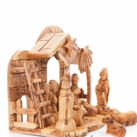 Handmade Nativity Scene - Statuettes - Bethlehem Handicrafts