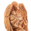 Olive Wood Guardian Angel with Baby Jesus Statue - Statuettes - Bethlehem Handicrafts