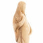 Our Lady of Hope Expectant Abstract Olive Wood Statue - Statuettes - Bethlehem Handicrafts