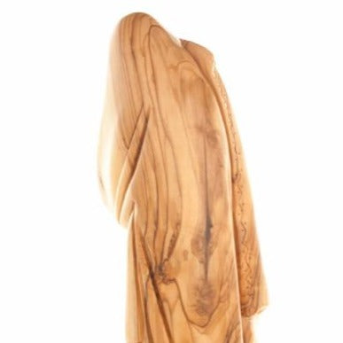 Hand Carved Olive Wood Virgin Mary with the Holy Child - Statuettes - Bethlehem Handicrafts
