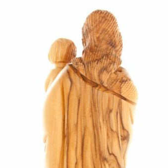 Olive Wood Carving Mary and Jesus - Statuettes - Bethlehem Handicrafts