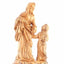 Olive Wood Virgin Mary with Her Son Statue - Statuettes - Bethlehem Handicrafts