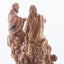 Coronation of Virgin Mary, Carved Wooden Masterpiece 11.5"