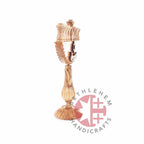 Hand Carved Olive Wood Seven-Branched Menorah - Specialty - Bethlehem Handicrafts
