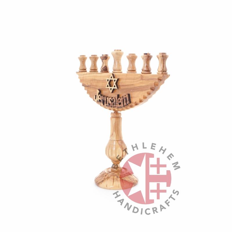 Religious gift from Bethlehem hand made in the Holy Land, lifestyle photo on display